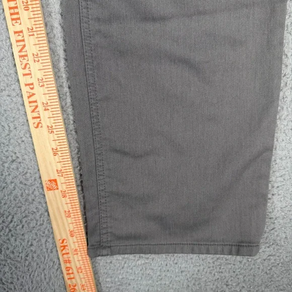 Banana Republic Jeans Mens 38x32 Gray Traveler Slim Fit Denim Stretch Casual - Picture 4 of 9